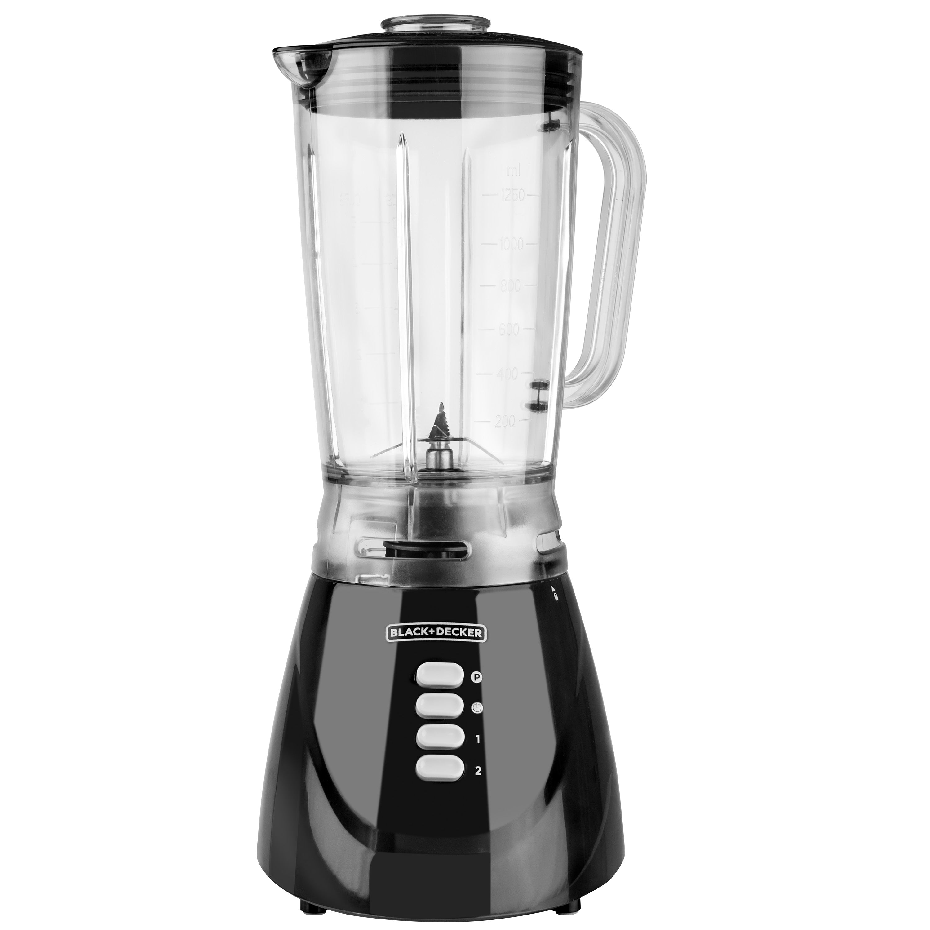 Licuadora Jarra Plástica 1.25L 2 Velocidades 550W Black and Decker BL0002BD BLACK + DECKER