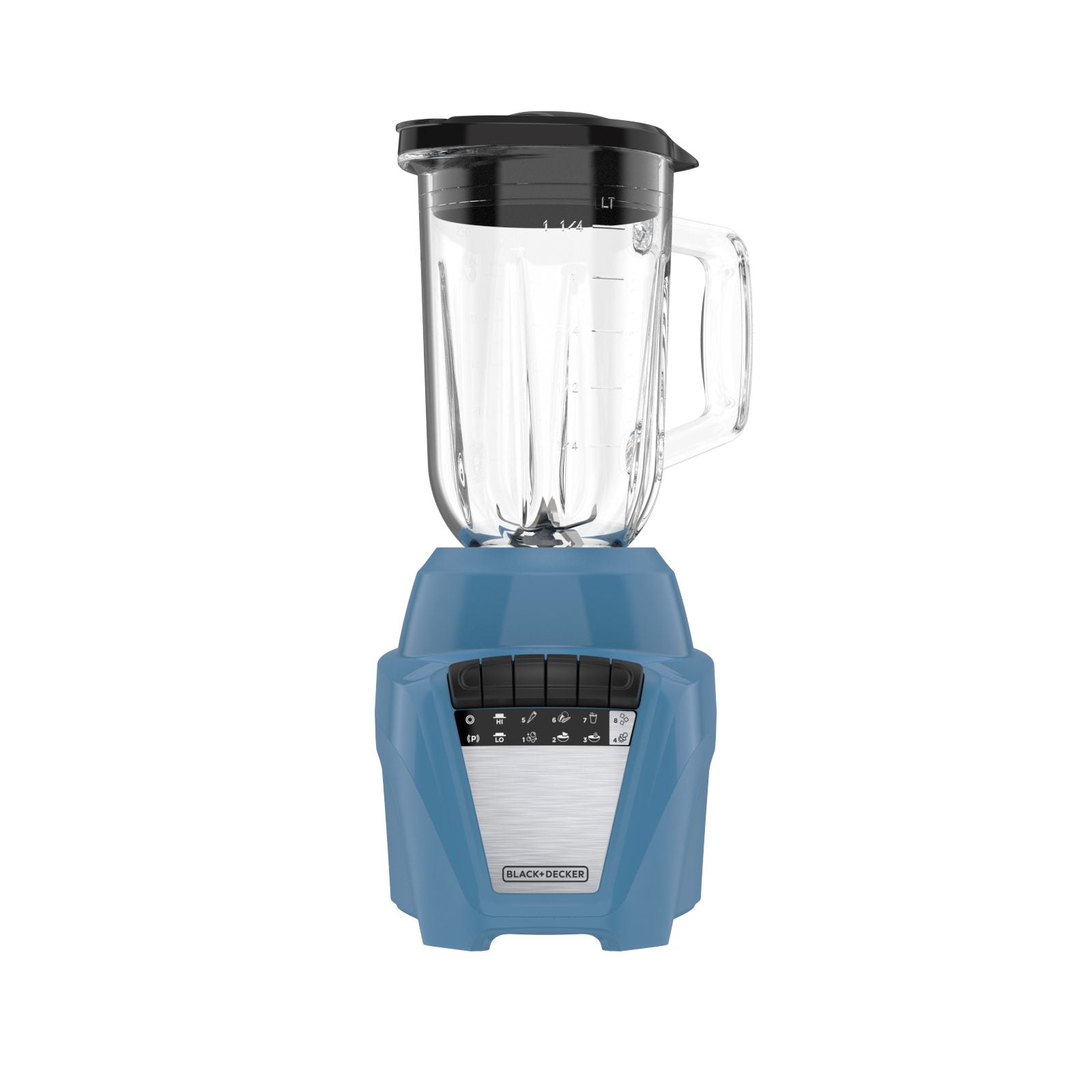 Licuadora Ice Crush Jarra Plástica 1.25L Celeste 700W Black and Decker BL0877-1ADLA BLACK + DECKER