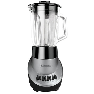 Licuadora Jarra de Vidrio 1.5L 12 Velocidades 650W Black and Decker BL1120SGM BLACK + DECKER