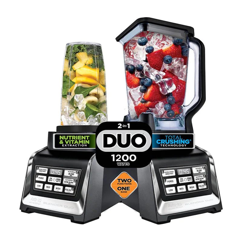 Licuadora con Auto IQ Nutri-Blender Duo NINJA BL641 NINJA