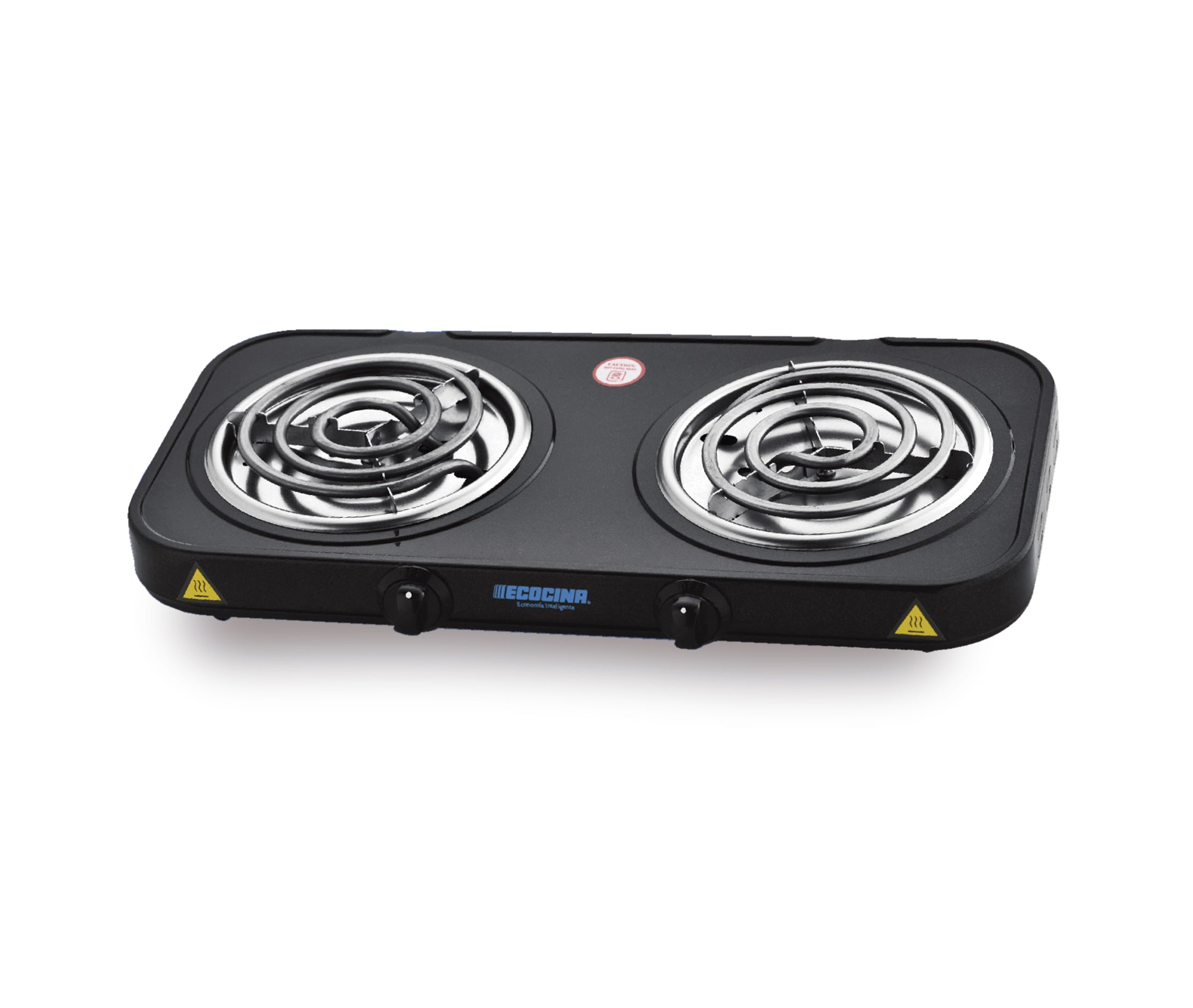Estufa Eléctrica de 2 Quemadores 1000W+1000W Ecocina C-E2N