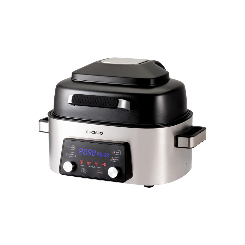 Freidora de Aire Cuckoo CAFG-A0601S 6 Qt | Air Grill Multifuncional de Acero Inoxidable