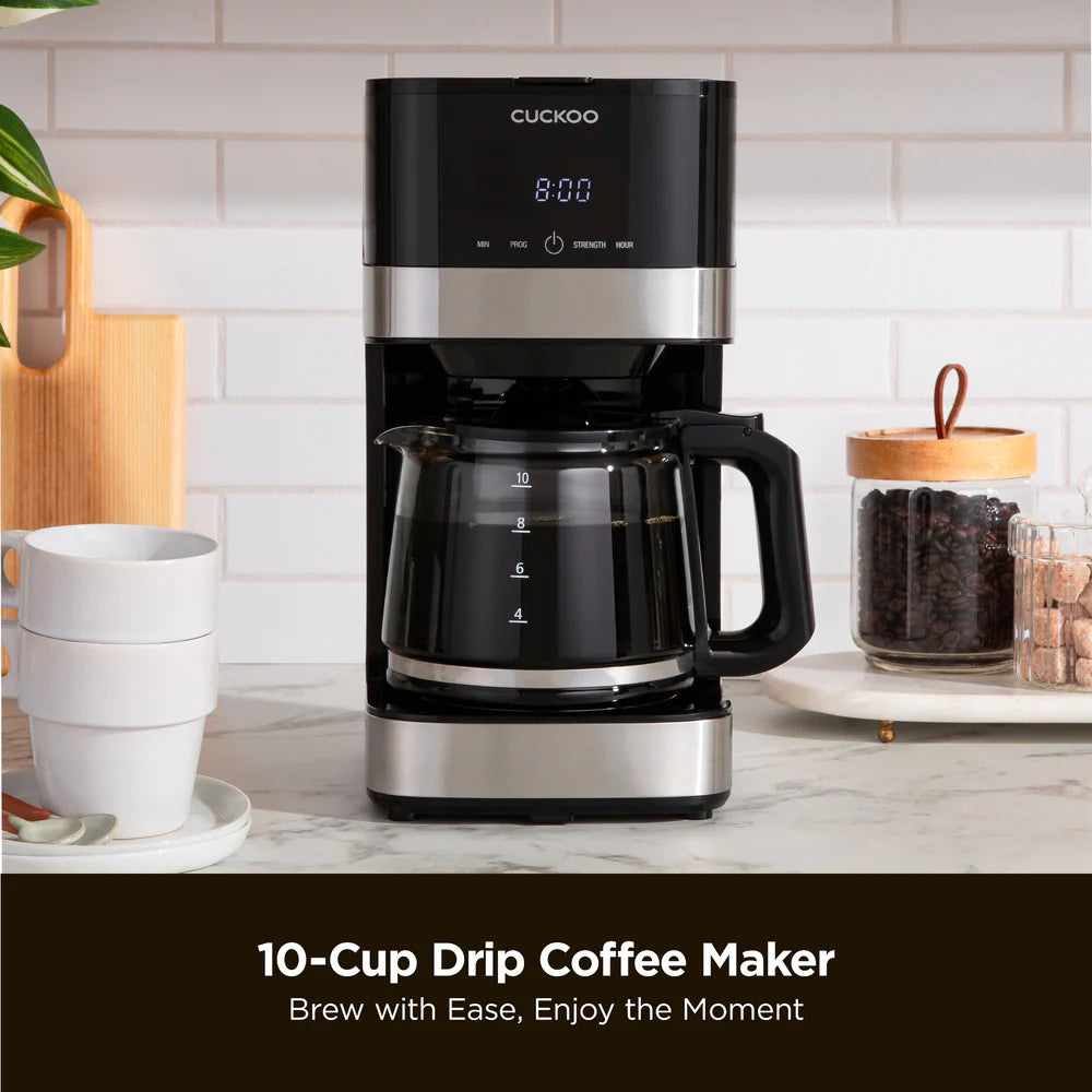 Cafetera Cuckoo CCM-BD011B 10 Tazas | Coffee Maker de Goteo Programable