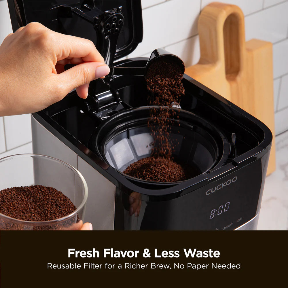 Cafetera Cuckoo CCM-BD011B 10 Tazas | Coffee Maker de Goteo Programable