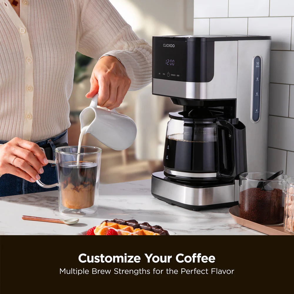 Cafetera Cuckoo CCM-BD011B 10 Tazas | Coffee Maker de Goteo Programable
