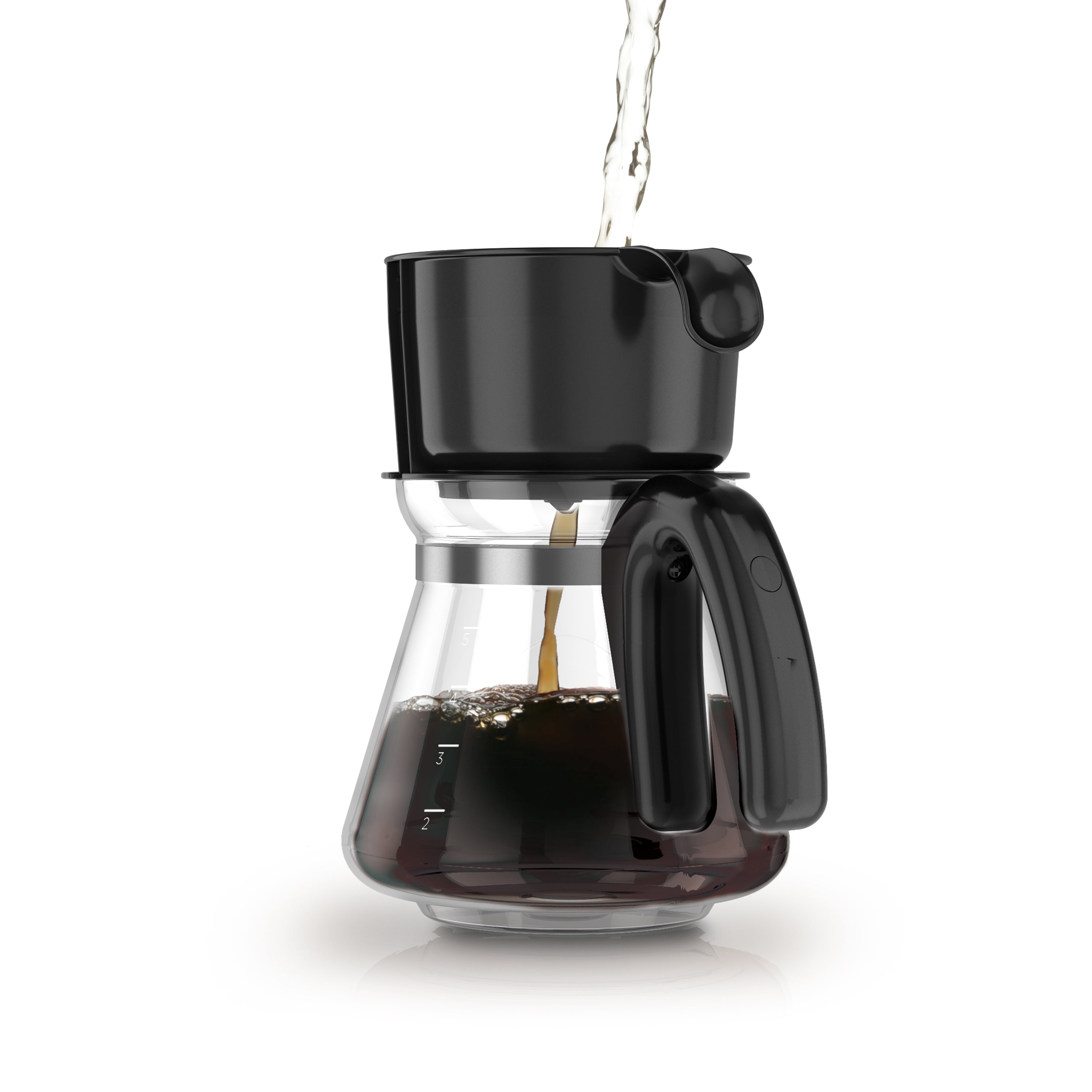 Cafetera Eléctrica 5 Tazas 4en1 Black and Decker CM0755S-MX BLACK + DECKER