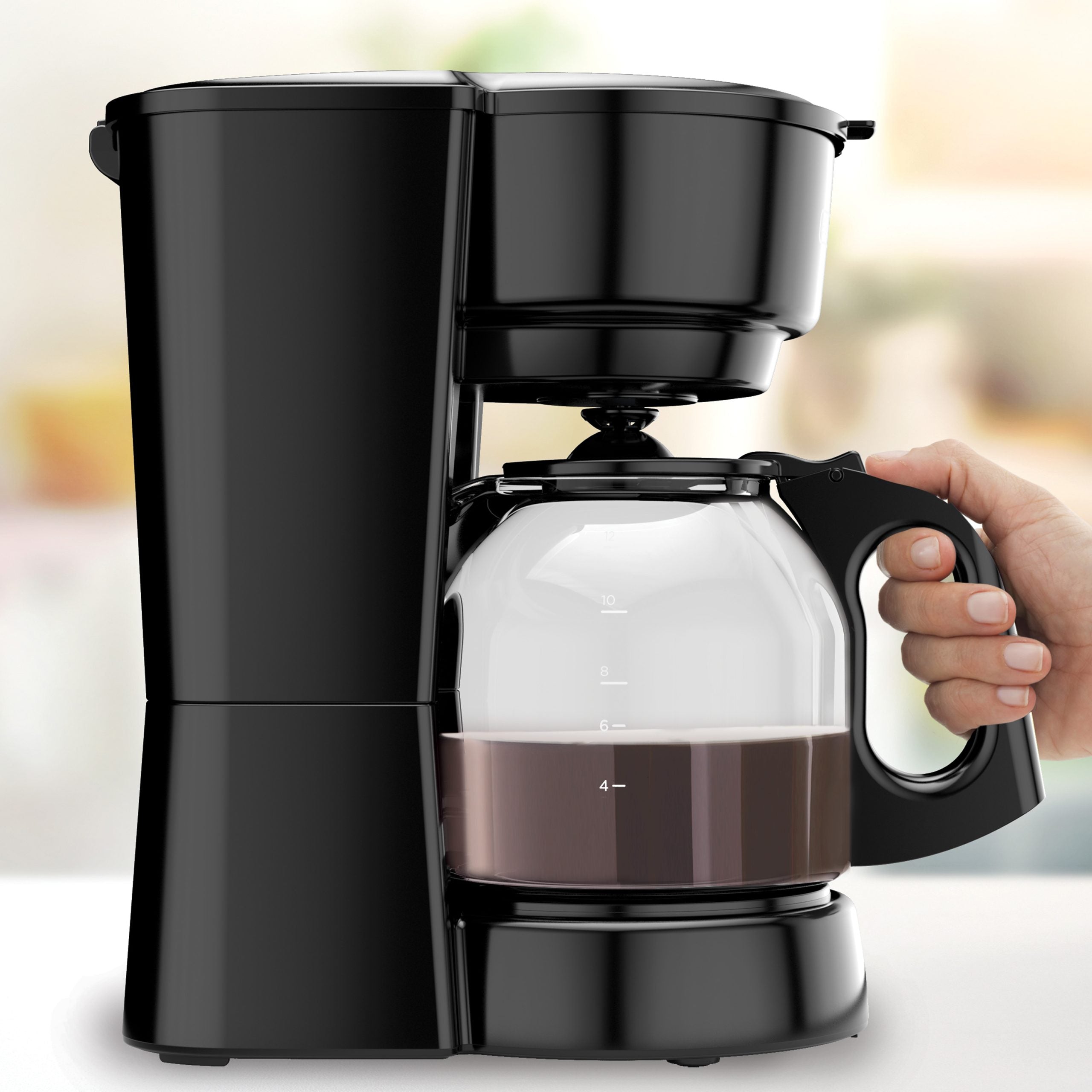 Cafetera Eléctrica Vortex 12 Tazas Black and Decker M0915BK-LA