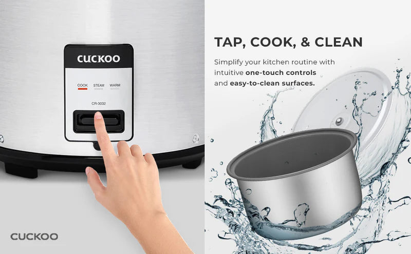Olla Arrocera Comercial Cuckoo CR-3032 30 Tazas | Rice Cooker Profesional Coreano