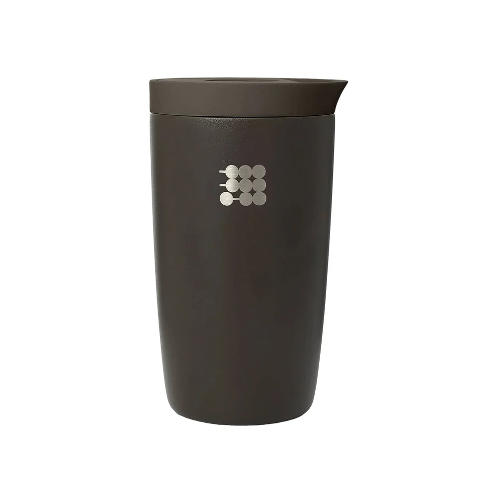 Vaso Térmico para Café Cubitt Coffee Mug 12 oz (355 ml) de Acero Inoxidable con Interior Cerámico, Tapa Antiderrames y Aislamiento al Vacío CT-COF9E