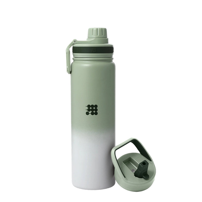 Termo Cubitt Hydro Bottle CTHB2400M-33 24 oz / 710 ml – Acero Inoxidable, Doble Pared, Verde Degradado