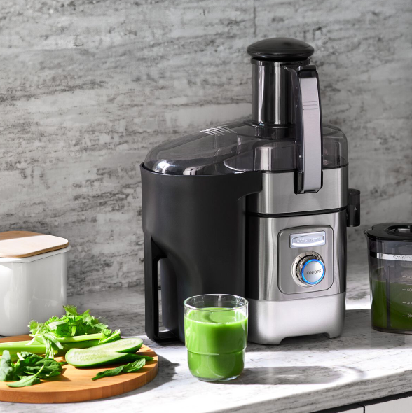 Extractor de Jugo Eléctrico a Presión Contenedor de 2L Jarra de Jugo de 1L Cuisinart CJE-1000P1 CUISINART