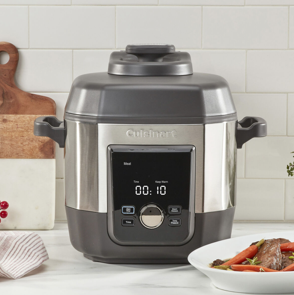 Olla de Presión Multifuncional Eléctrica 6QT (5.7L) 12 en 1 Cuisinart CPC900NAS CUISINART
