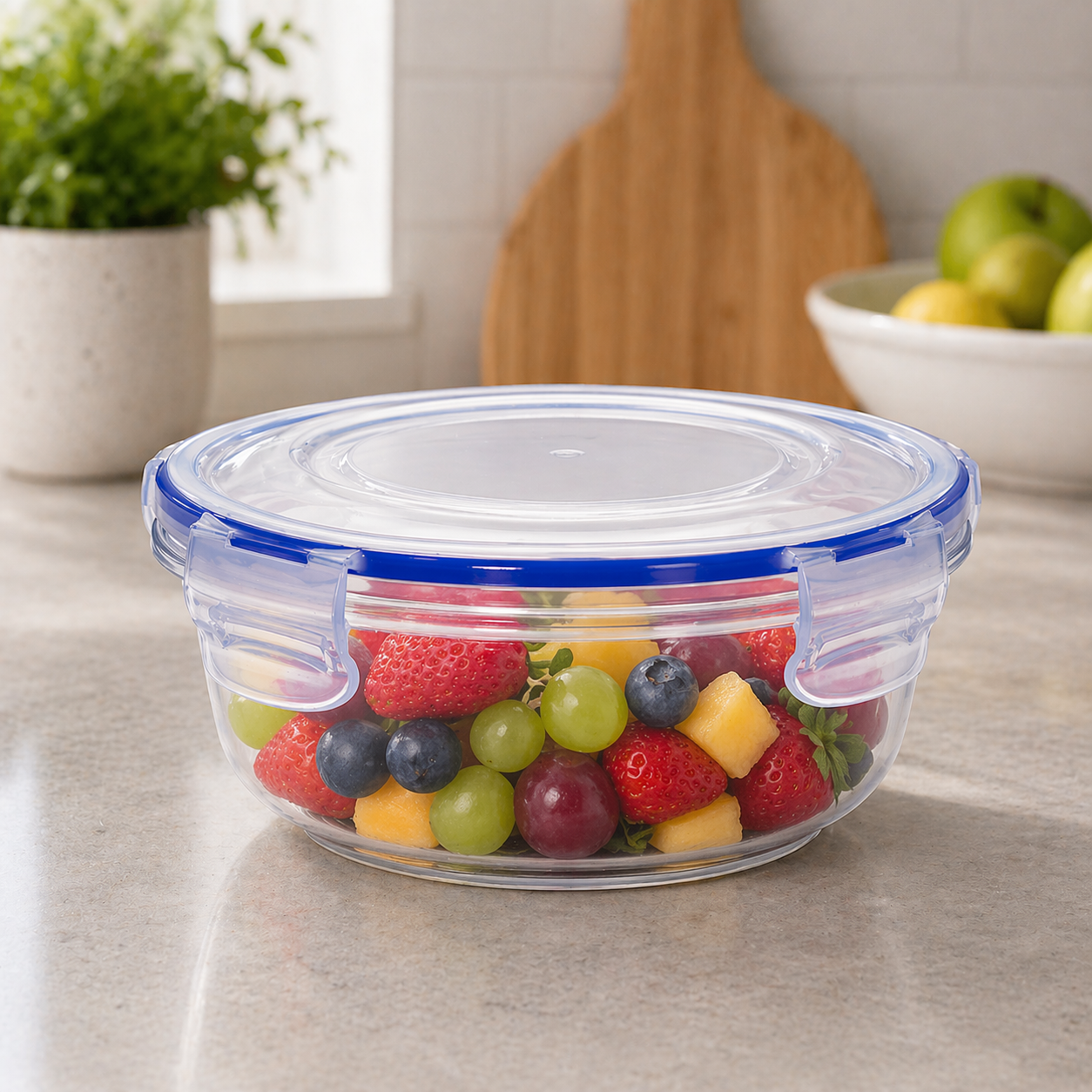 Envase con Tapa Plástico 2250ml 30504 Selecto