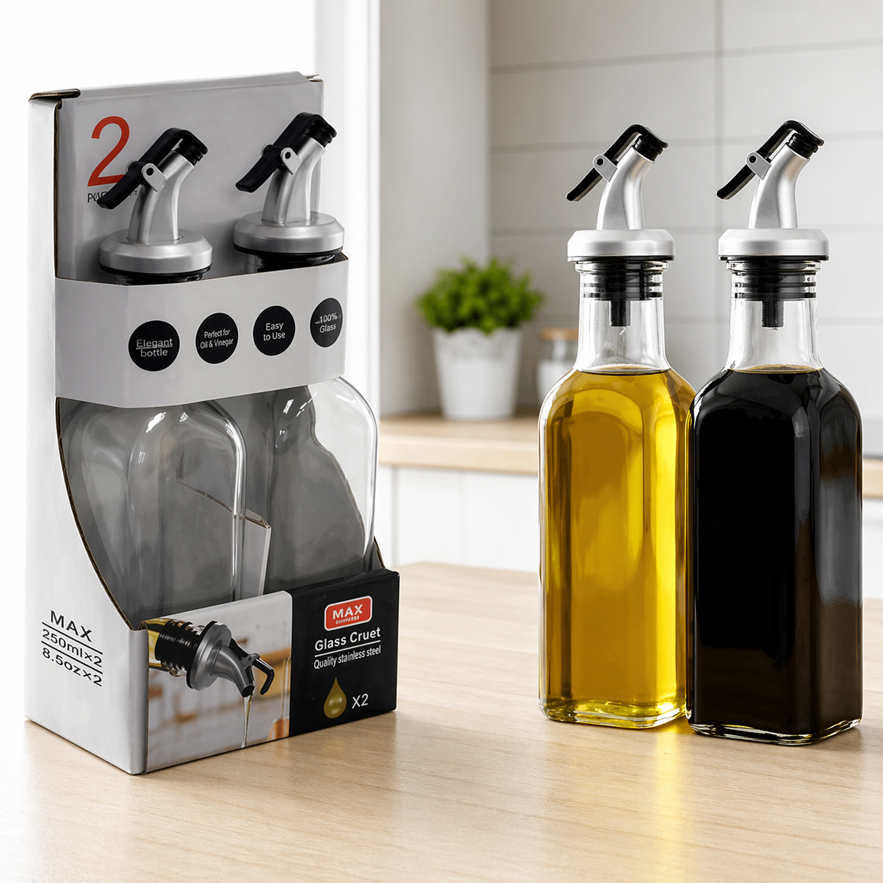 Set 2 Dispensadores de Aceite 89474 Selecto