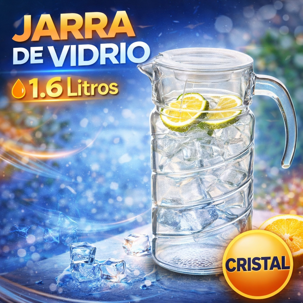 Jarra de Vidrio 1.6L OJ834-RINGO Selecto