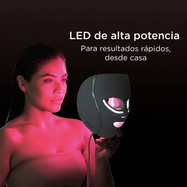(LLEGANDO 27 DE JULIO) Máscara Facial LED Shark® CryoGlow™ con Crioterapia para Contorno de Ojos – FW312LAA
