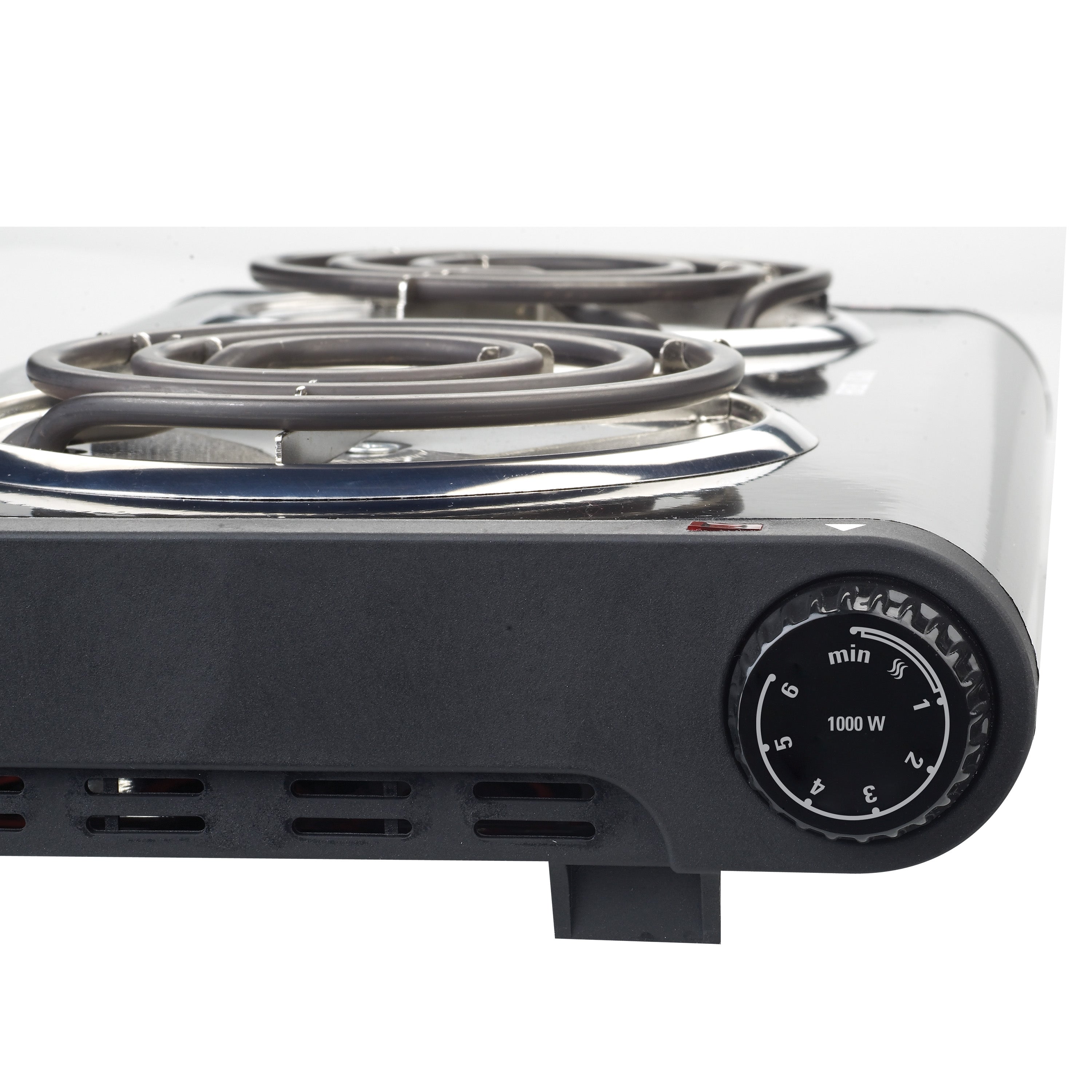 Estufa de 2 Quemadores Eléctrica 1500W Black and Decker DB1002B BLACK + DECKER