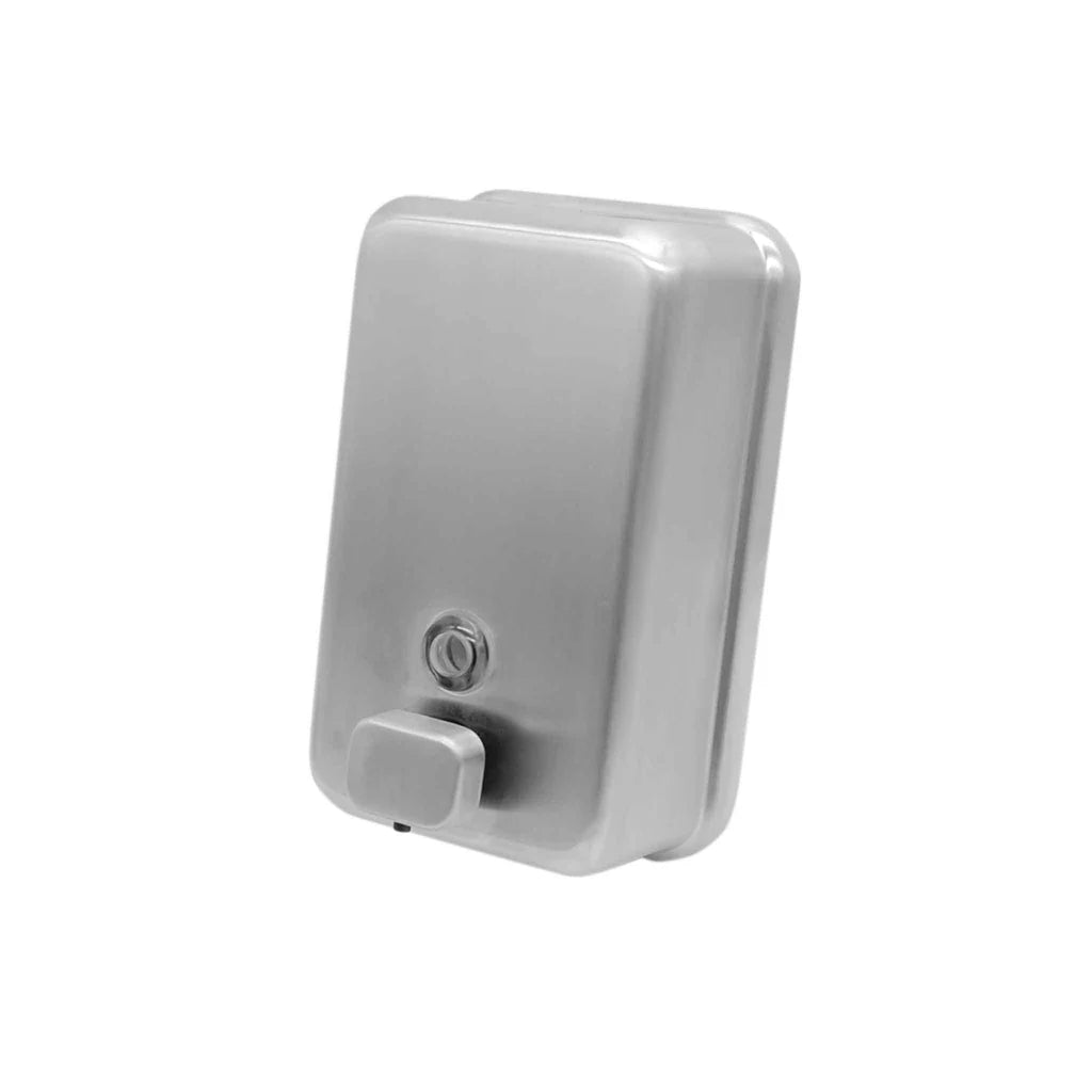 Dispensador de Jabón o Alcohol Gel de Acero Inoxidable 1000ml 1200 SiClean