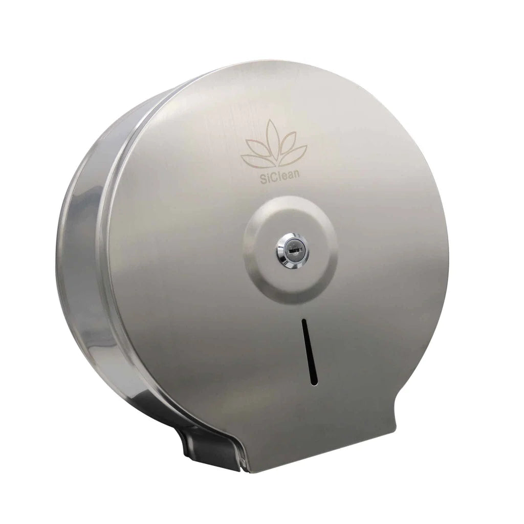 Dispensador Papel Higiénico Jumbo de Acero Inoxidable 1083 SiClean SICLEAN