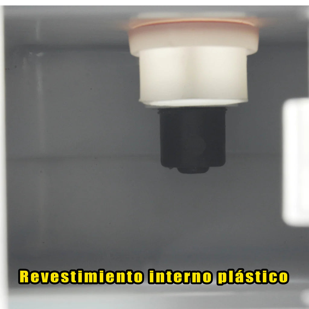 Dispensador de Jabón o Alcohol Gel de Acero Inoxidable 1000ml 1200 SiClean