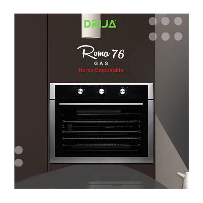 Horno Empotrable Roma 76 Gas Drija DRIJA