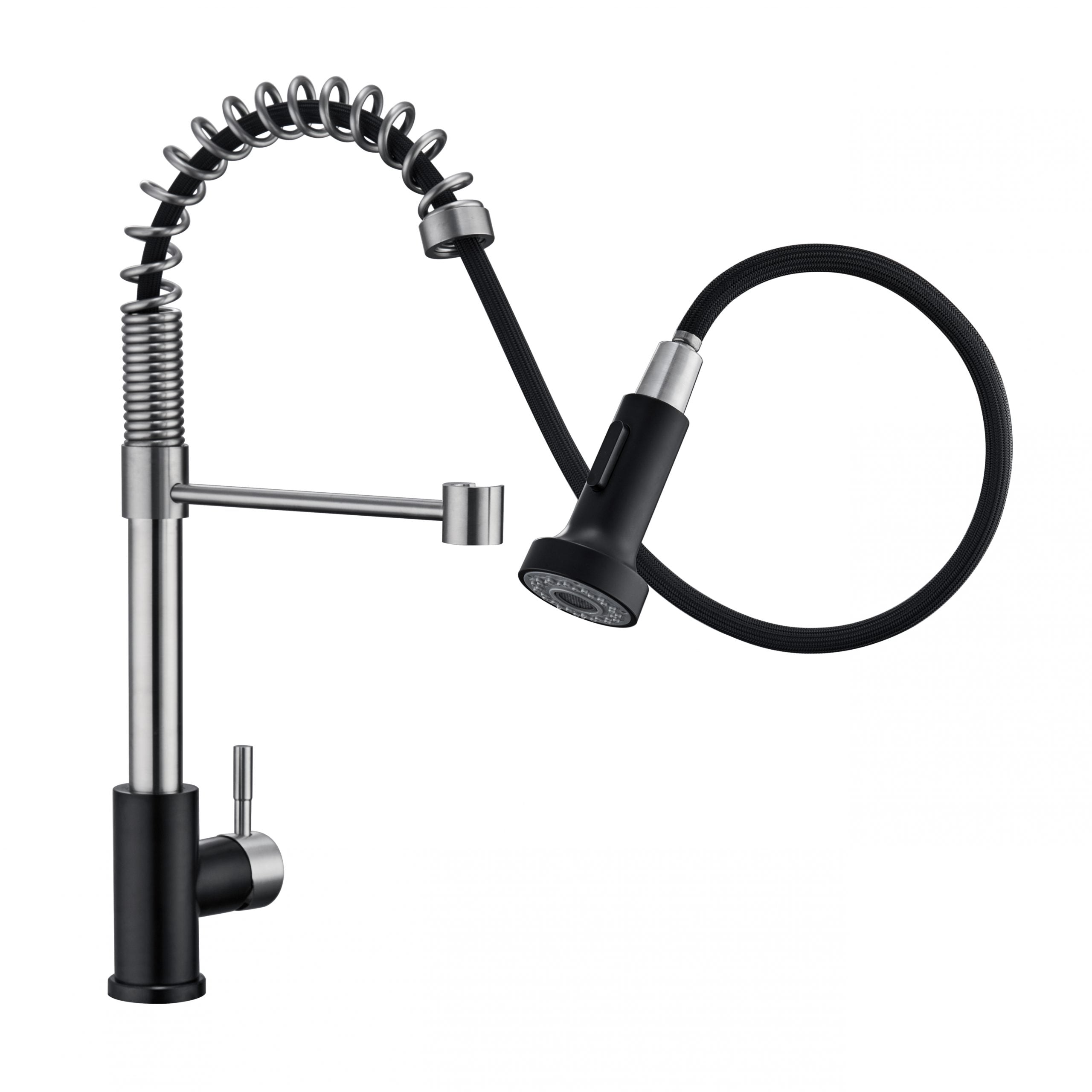 Grifo de Acero Inoxidable 304 con Revestimiento Electrostático Negro Verona Gasco GASCO