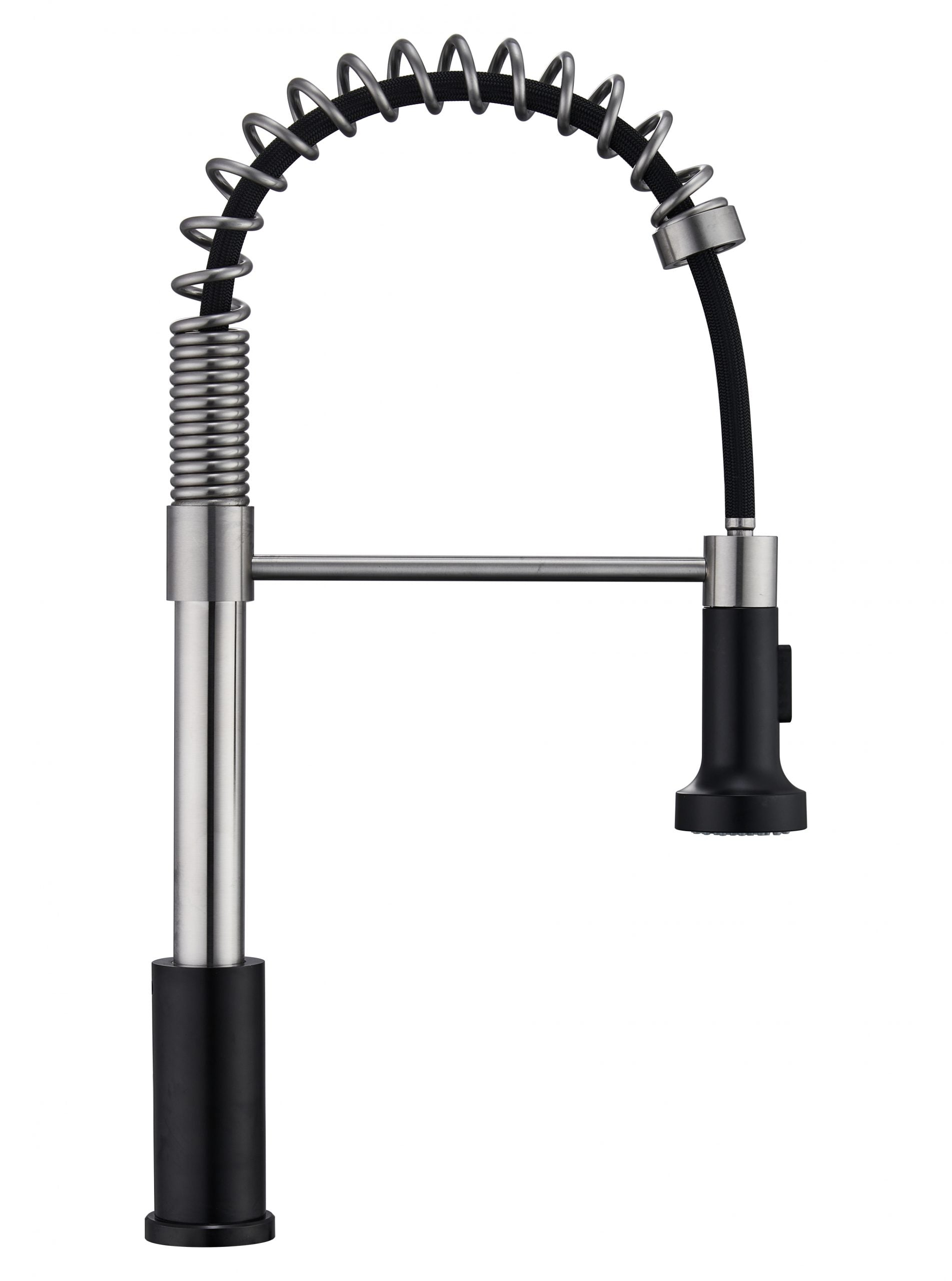 Grifo de Acero Inoxidable 304 con Revestimiento Electrostático Negro Verona Gasco GASCO