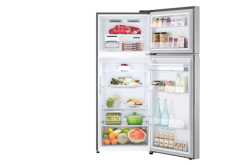 Refrigeradora Top Freezer 9p3 Silver con Dispensador de Agua Door Cooling+ LG VT29WPP LG