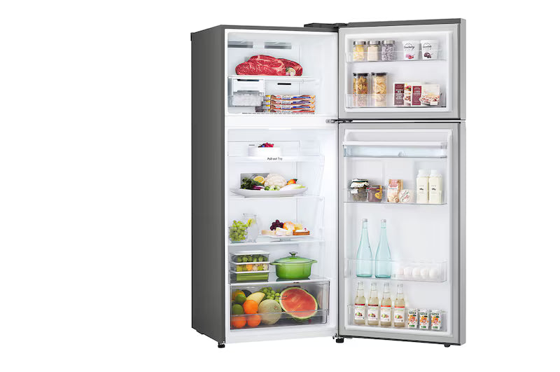 Refrigeradora Top Freezer 9p3 Silver con Dispensador de Agua Door Cooling+ LG VT29WPP LG