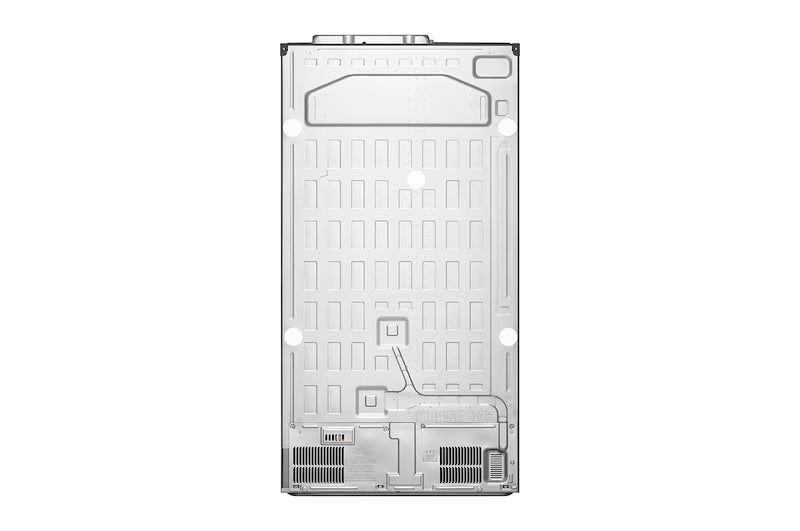 Refrigeradora Side by Side InstaView 22p3 con Dispensador de Agua e Hielo LG VS25XHWC LG