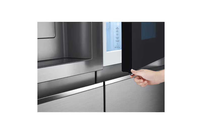 Refrigeradora Side by Side InstaView 22p3 con Dispensador de Agua e Hielo LG VS25XHWC LG