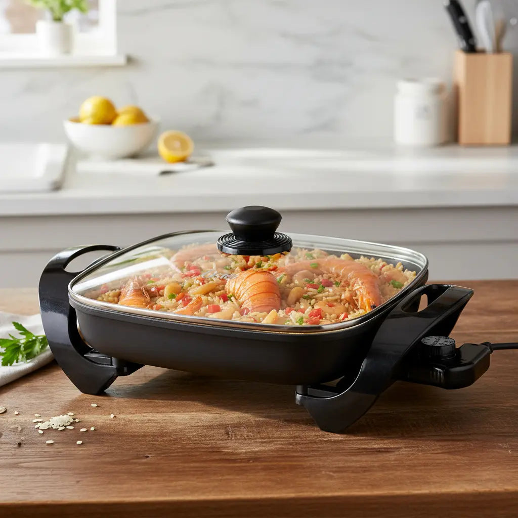 Sartén Eléctrico Antiadherente 1500W Oster CKTSK1712B