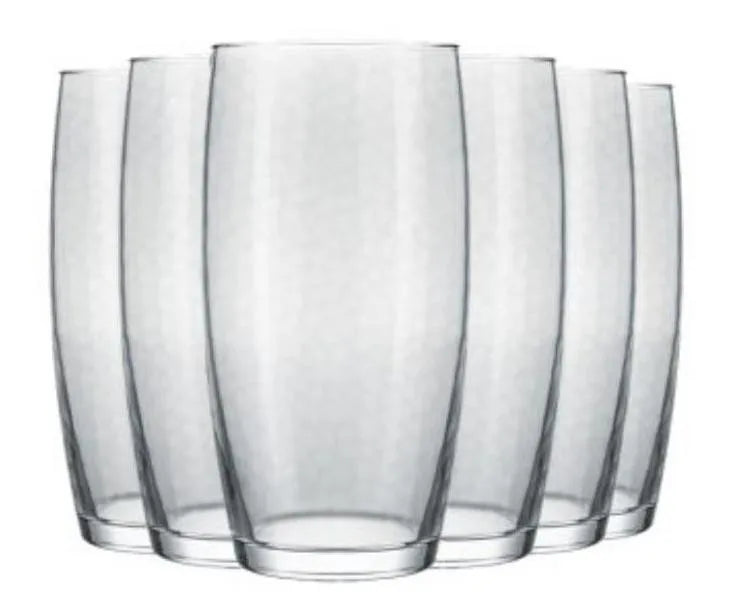 Set 6 Vasos de Vidrio Favo 430ml Nadir 76420200762849 Nadir