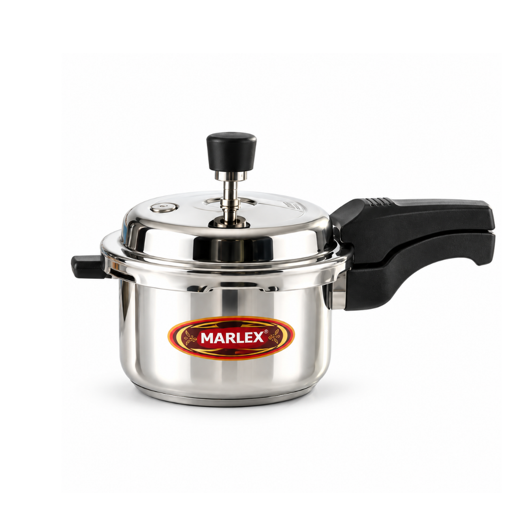 Olla de Presión Marlex 1.5 Litros de Acero Inoxidable con Mango MPL-028