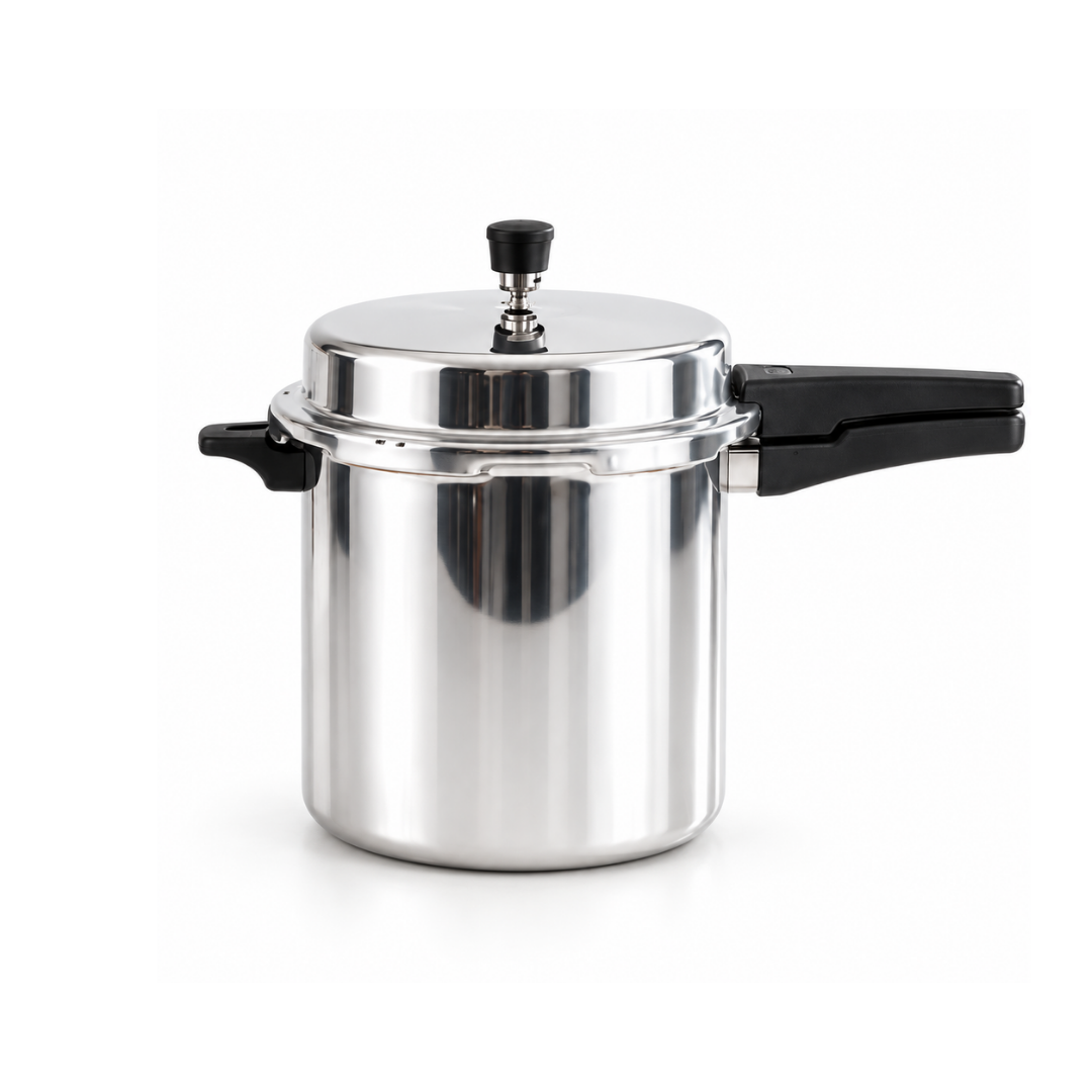 Olla de Presión de Acero Inoxidable Maestro 12 Litros de Gran Capacidad con Mango MPL-005