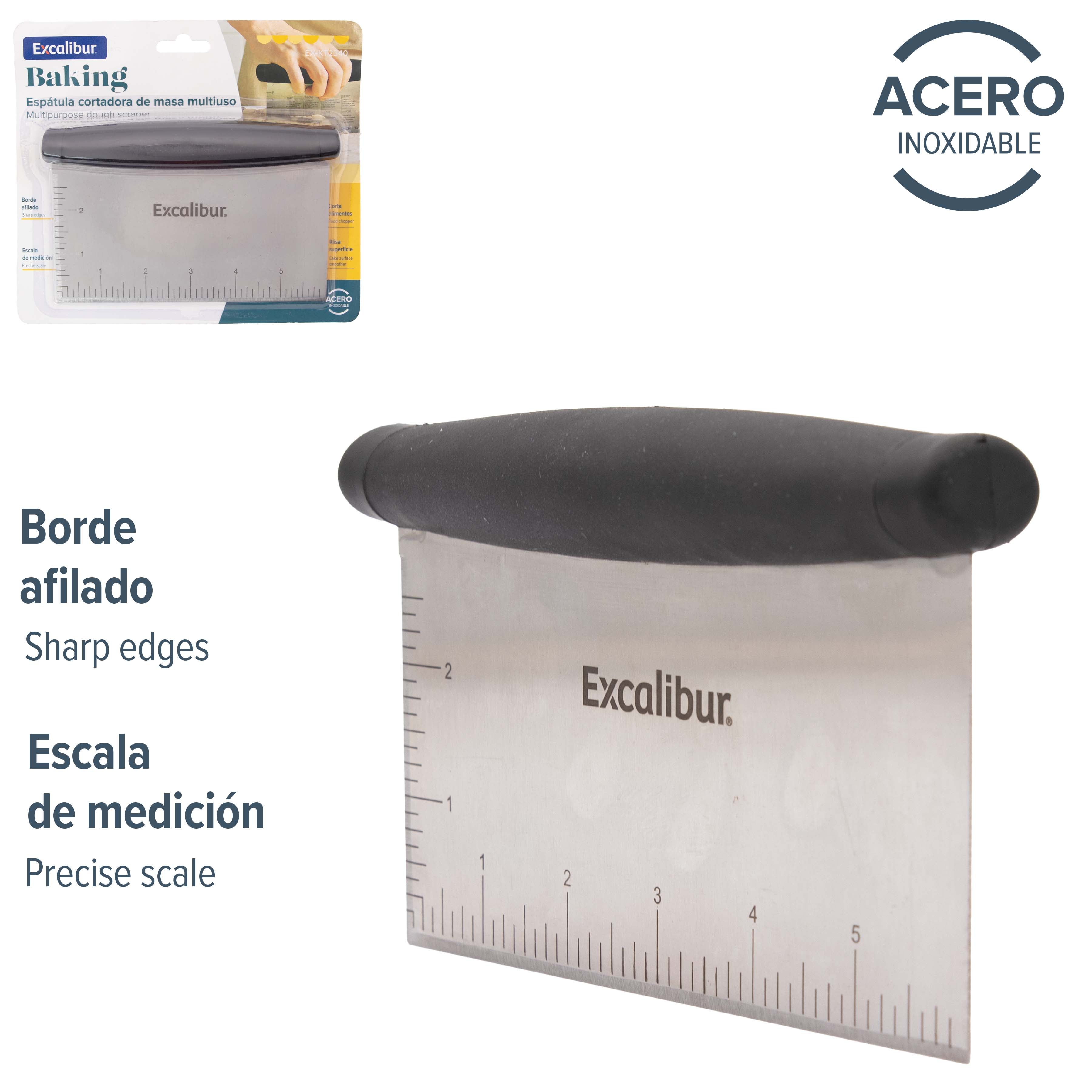Espátula Alisadora de Acero Inoxidable Excalibur EX-KT2340 EXCALIBUR