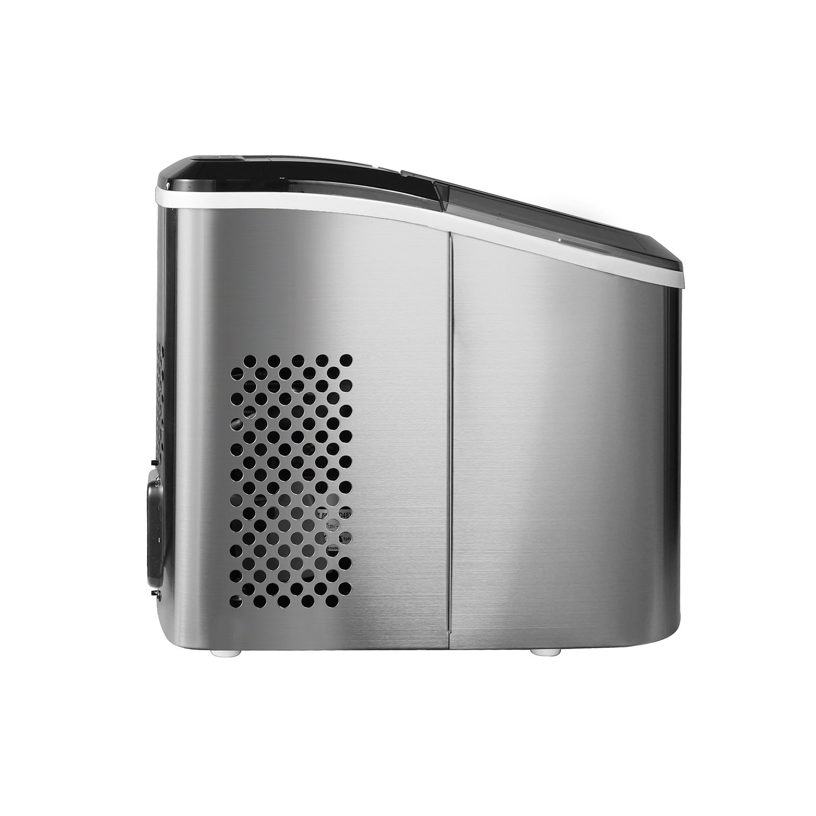 Máquina Fabricador de Hielo 18kg Acero Inoxidable Drija FH18-INOX Máquina de Hielo.