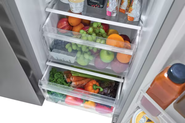 Refrigeradora Side By Side 21.4p3 Acero Inoxidable Frigidaire FRSG2115AV