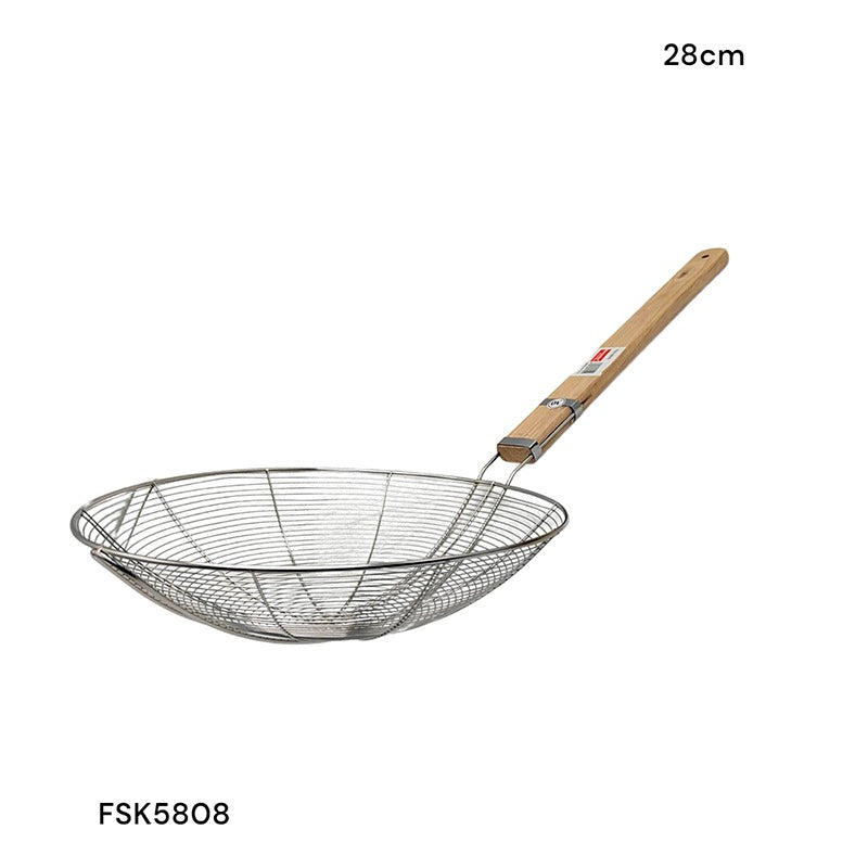 Colador con Mango de Madera 28cm FSK5808