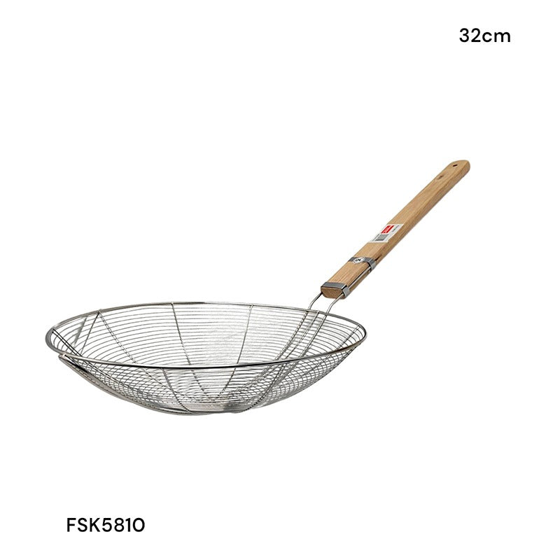 Colador con Mango de Madera 32cm FSK5810