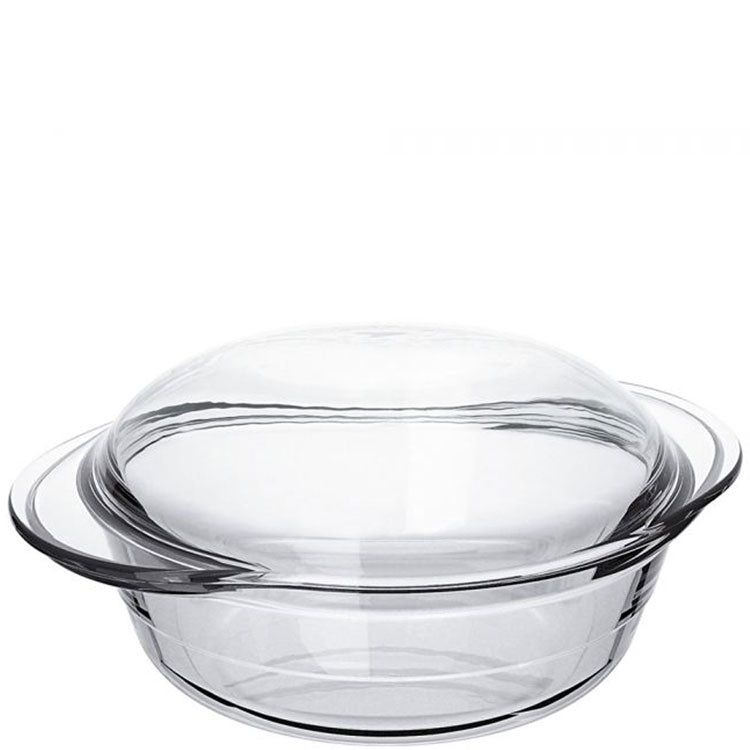 Cacerola Redonda con Tapa de Vidrio 1.9L Marinex GD16457712N