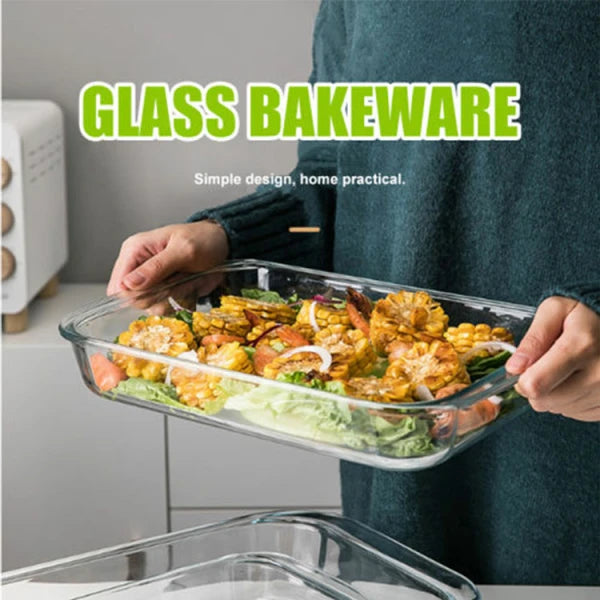 Set 2 Bandejas de Vidrio 2.2L Marinex GD16733624N