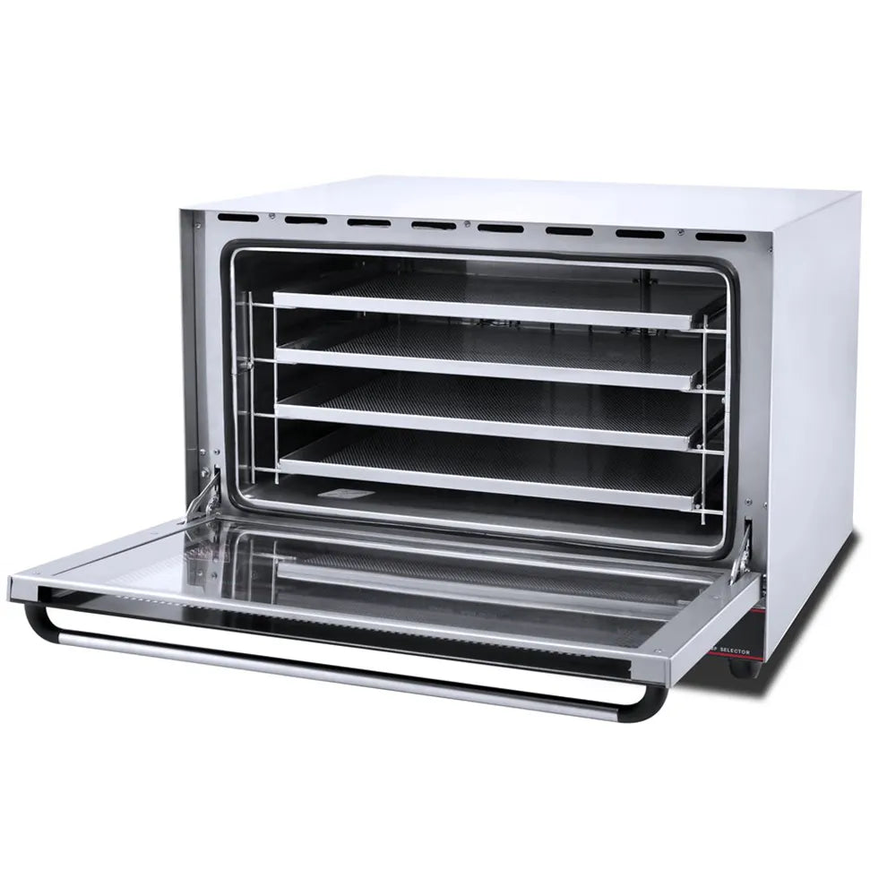 Horno de Convección Eléctrico de 4 Bandejas 220V/60Hz HEB-8F Selecto
