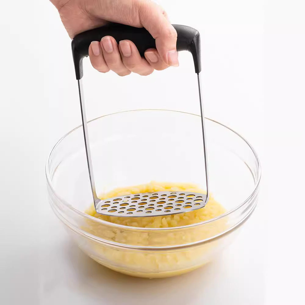Majador de Papas Manual de Acero Inoxidable con Mango Ergonómico OM-10242
