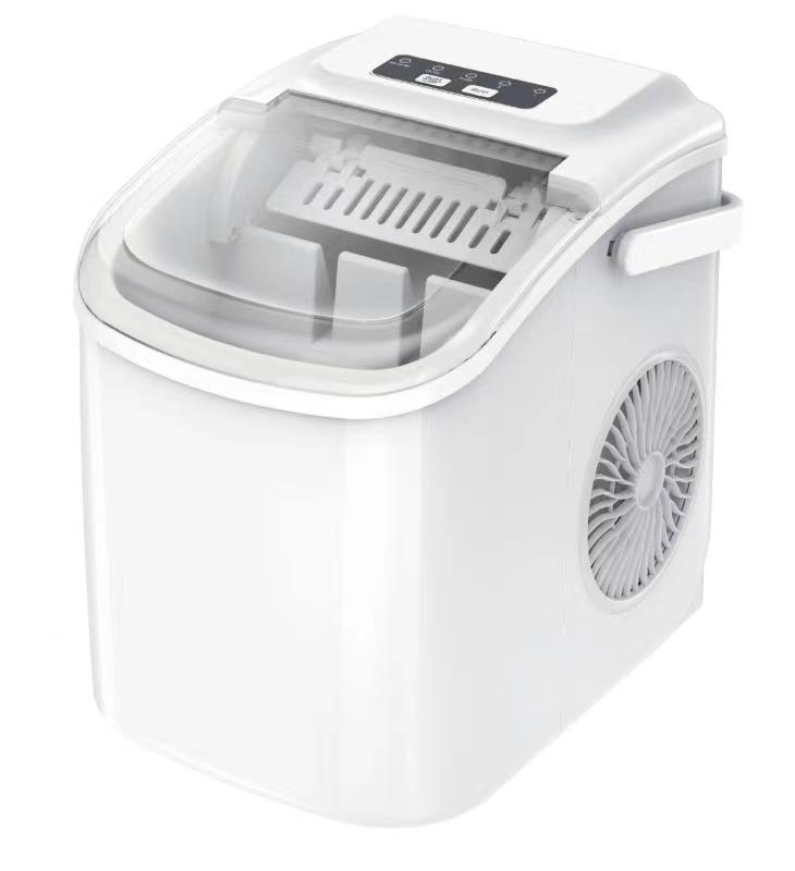 Máquina de Hielo Portátil Eléctrica 1.5L Blanco Homestar HS-Z6Y1W Homestar
