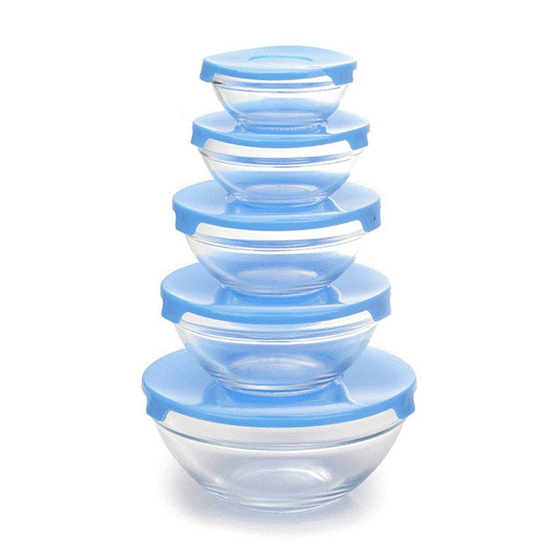 Set 5 Envases de Vidrio con Tapa Lotus 164-1004 LOTUS