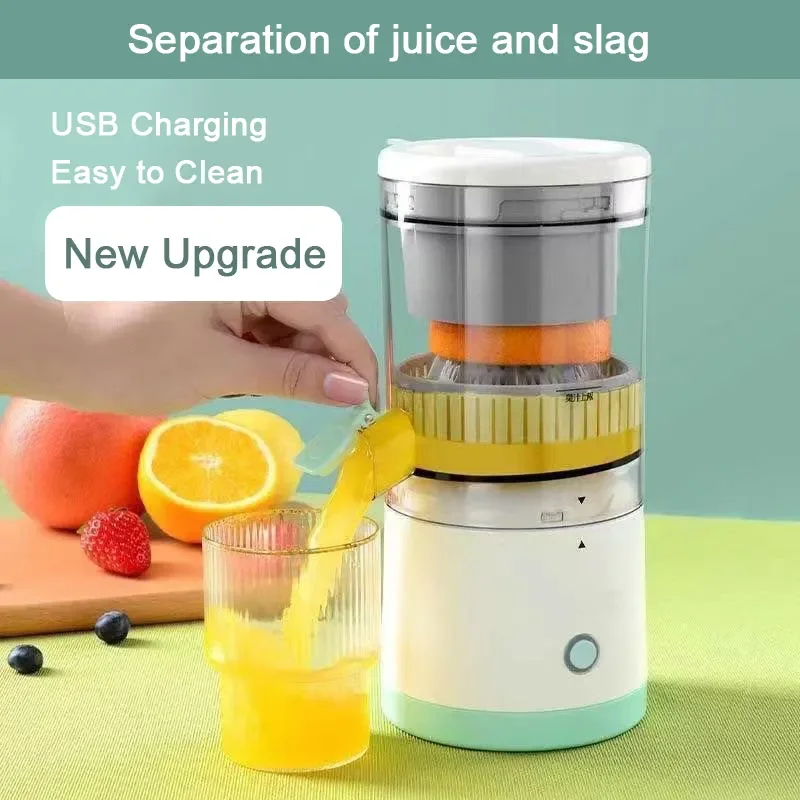Extractor de Cítricos Eléctrico Recargable 88182 Naranaja. Jugo. Selecto