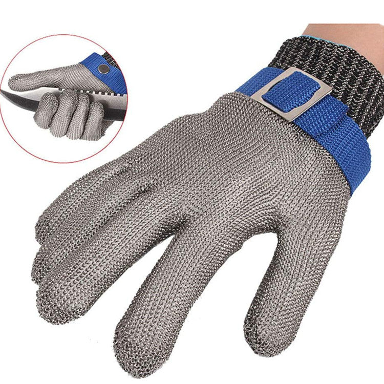 Par de Guantes Anti Cortes Protector de Cuchillo 3 Tamaños Disponibles Selecto