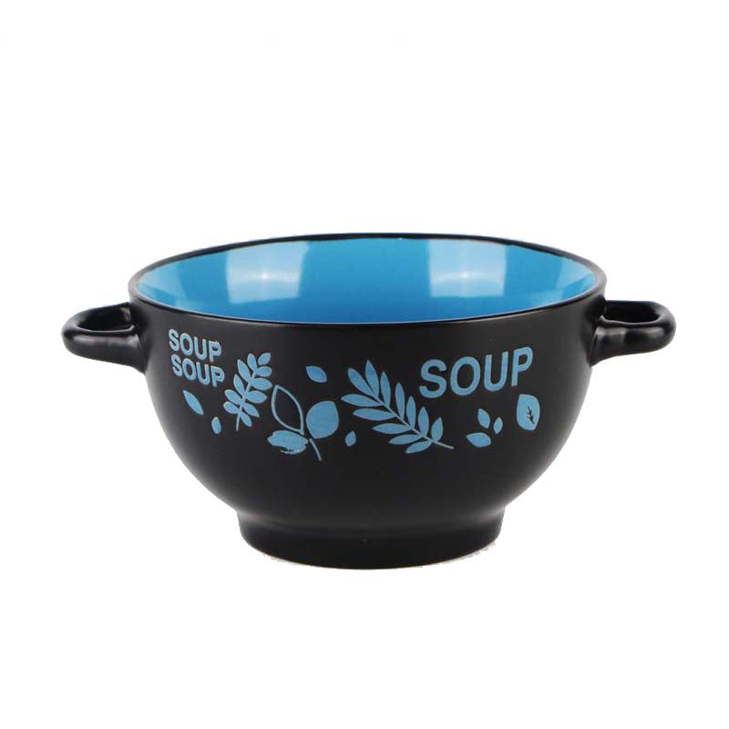 Plato de Cerámica Bowl 700ml para Sopa 4 Colores Disponibles BP-2527 Selecto