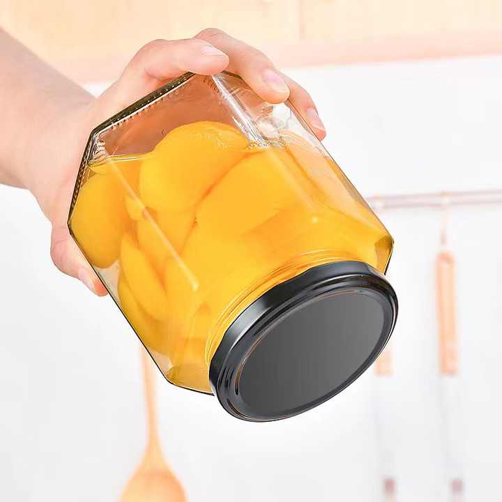 Envases Tarro de Vidrio con Tapa de 380ml / 500ml Frasco. Selecto